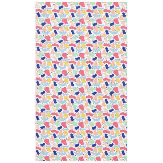 Nappe Abstrait plaisir moderne mignon enfants formes été (Devant)