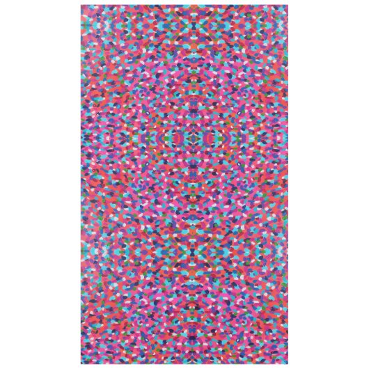 Nappe Abstrait rose (Devant)