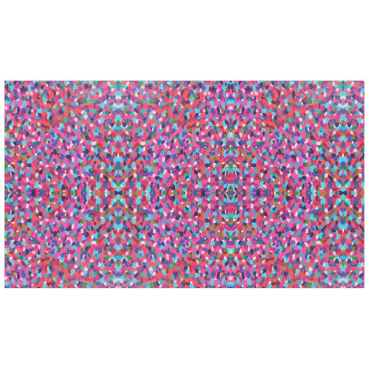 Nappe Abstrait rose (Devant (Horizontal))