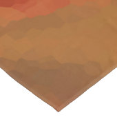 Nappe Abstrait tourbillon orange brun feu pri moderne (Angle)