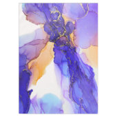 Nappe Abstraite bleue orange (Devant)