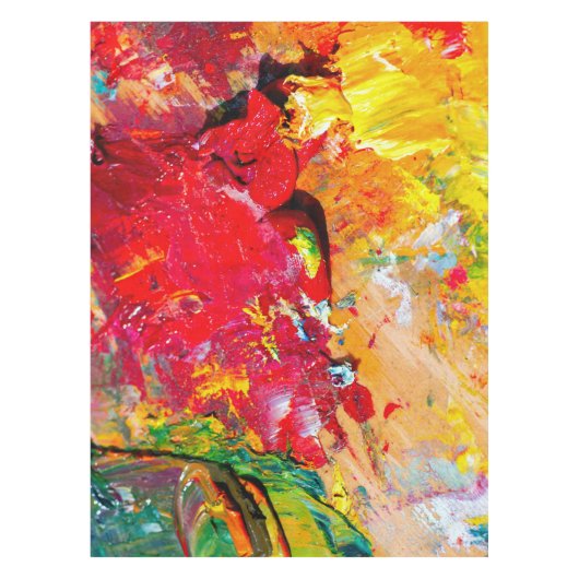 Nappe Abstraite De Palette Artiste (Devant)