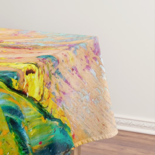 Nappe Abstraite De Palette Artiste (In Situ)