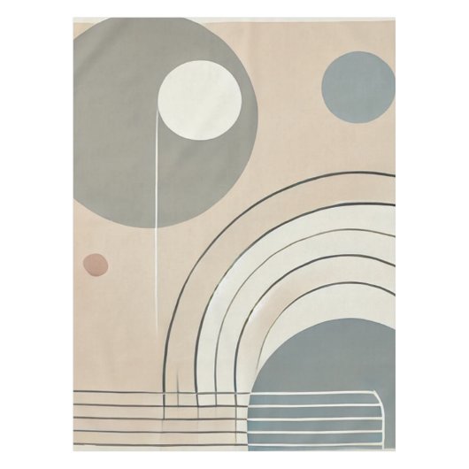 Nappe Abstraite minimaliste (Devant)