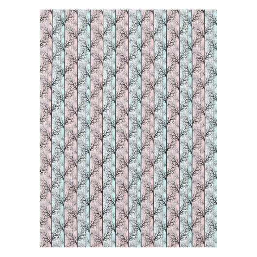 Nappe Abstraits, arbres (Devant)