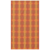 Nappe Acceptation | Médaillons de saumons rouges orange  (Devant)