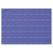 Nappe Acceptation | Motif de Blue Indigo Violet Shibori (Devant (Horizontal))
