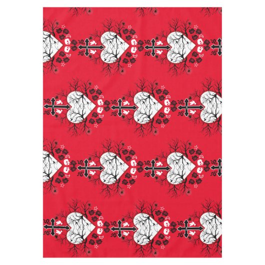 Nappe Accessoires cadeaux gothiques (Devant)