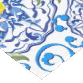 Nappe Acitrus d'été, boho, bohème, floral méditerranéen (Angle)