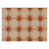 Nappe Acorns Autumn Orange Tan Tablecloth (Devant (Horizontal))