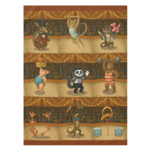 Nappe actes du cirque Dingaling Bros