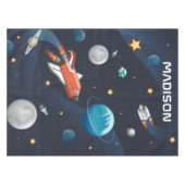 Nappe Activité spatiale personnalisée dans la Galaxie (Devant (Horizontal))