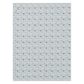 Nappe Adorable Bois Noël Animal Visages Motif (Devant)