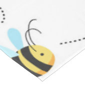 Nappe Adorable gaffez le motif d'abeille (Angle)
