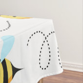 Nappe Adorable gaffez le motif d'abeille (In Situ)