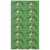 Nappe Adorables Llama Love I Llove Llamas Green (Devant)