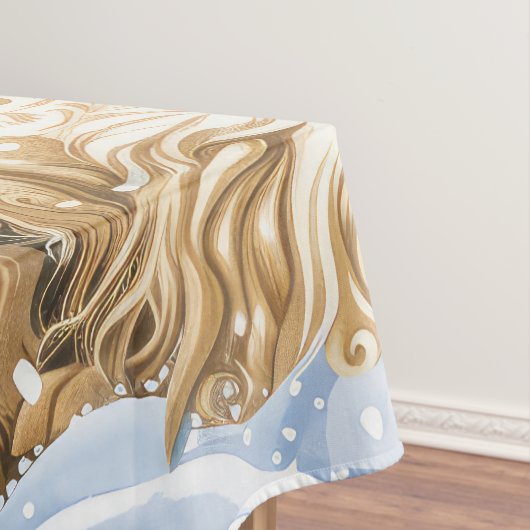 Nappe Afghan Hound Dog Winter Wonderland Noël Joie (In Situ)