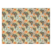 Nappe Africa Map Decorative Tribal Elements Pattern (Devant (Horizontal))