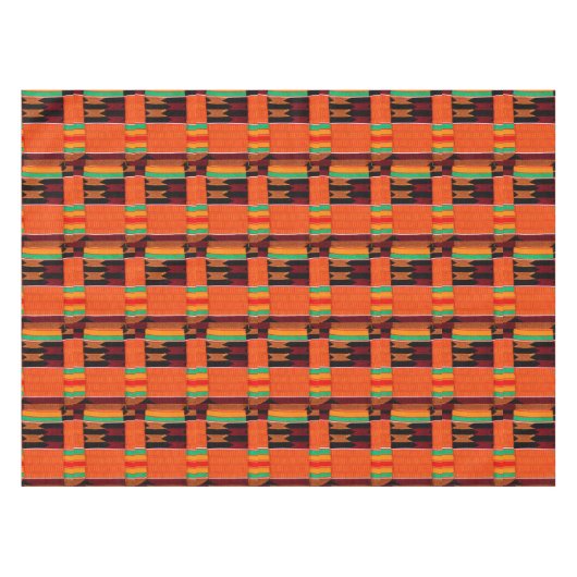 Nappe African Kente Cloth (Devant (Horizontal))