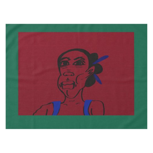 Nappe African Portrait (Devant (Horizontal))