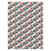 Nappe AFRIQUE DU SUD Drapeau CARTE Patriotique élégant (Devant)