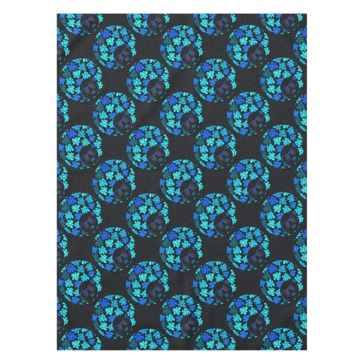 Nappe Afro Diva Bleu  (Devant)