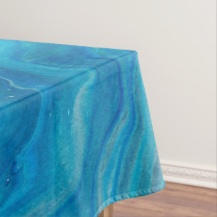 Nappe Agate de marbre bleu et Turquoise Résumé
