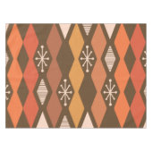 Nappe Âge atomique Géométrique Brun Orange (Devant (Horizontal))