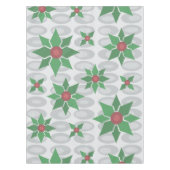 Nappe Âge atomique Noël Holly Silver (Devant)