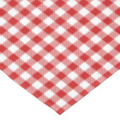 Nappe Agritourisme rustique Rouge Petite En vichy Plaid (Angle)