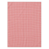 Nappe Agritourisme rustique Rouge Petite En vichy Plaid (Devant)