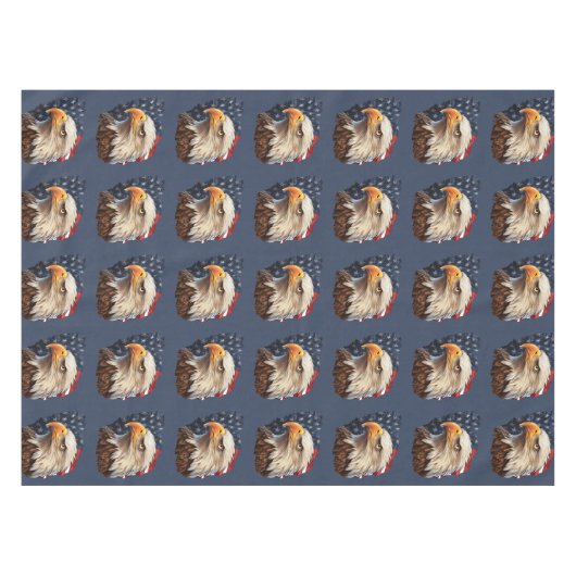 Nappe Aigle à drapeau américain (Devant (Horizontal))