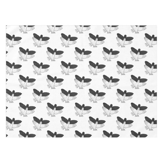 Nappe Aigle de silhouette (Devant (Horizontal))