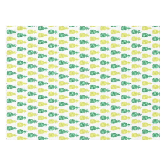 Nappe Aiguille tropicale Fruit hawaïen jaune vert jaune (Devant (Horizontal))