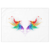 Nappe Ailes fluffy arc-en-ciel (Devant (Horizontal))