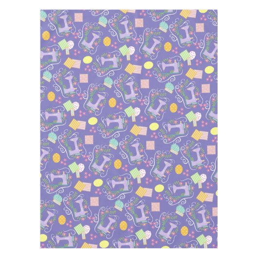 Nappe Aimer Machine à coudre violet (Devant)