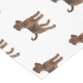 Nappe Airedale terrier dog cartoon (Angle)