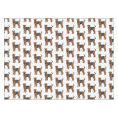 Nappe Airedale terrier dog cartoon (Devant (Horizontal))