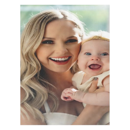 Nappe Ajouter une photo de bébé Personnaliser (Devant)