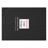 Nappe Ajouter votre logo et texte personnalisé Moderne B (Devant (Horizontal))