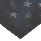 Nappe Ajouter votre texte sur le drapeau américain (Angle)