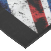 Nappe Ajouter votre texte sur le drapeau anglais Jeu d'o (Angle)