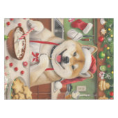 Nappe Akita Gâteau de Noël Festif (Devant (Horizontal))