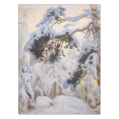 Nappe Akseli Gallen-Kallela - Forêt en hiver (Devant)
