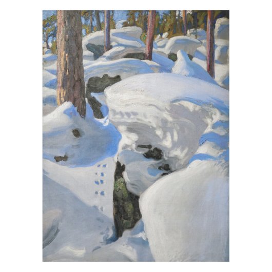 Nappe Akseli Gallen-Kallela - Le repaire du Lynx (Devant)