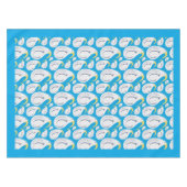 Nappe Albatross Blue et White Party (Devant (Horizontal))