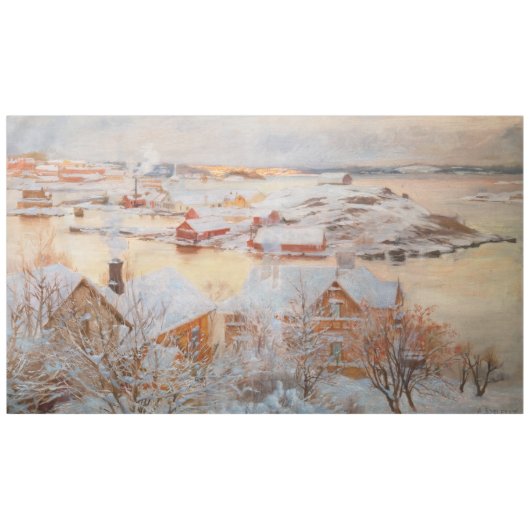 Nappe Albert Edelfeel - Jour de décembre (Devant (Horizontal))