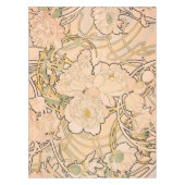 Nappe Alfonse Mucha Art Nouveau Peonies (Devant)