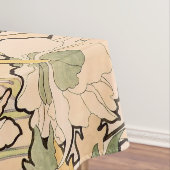 Nappe Alfonse Mucha Art Nouveau Peonies (In Situ)