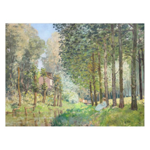 Nappe Alfred Sisley - Repos au bord du ruisseau